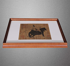 嘉陵书画装裱配框服务案例